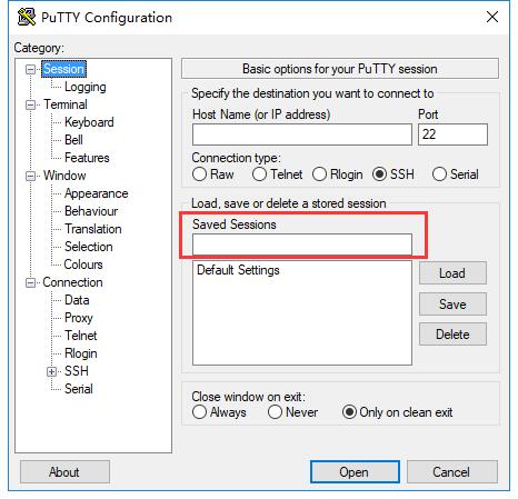 PuTTY v0.74°