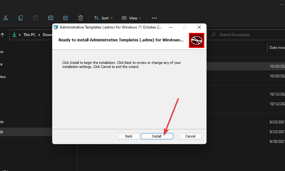 Win11ʽ װADMX ģļ