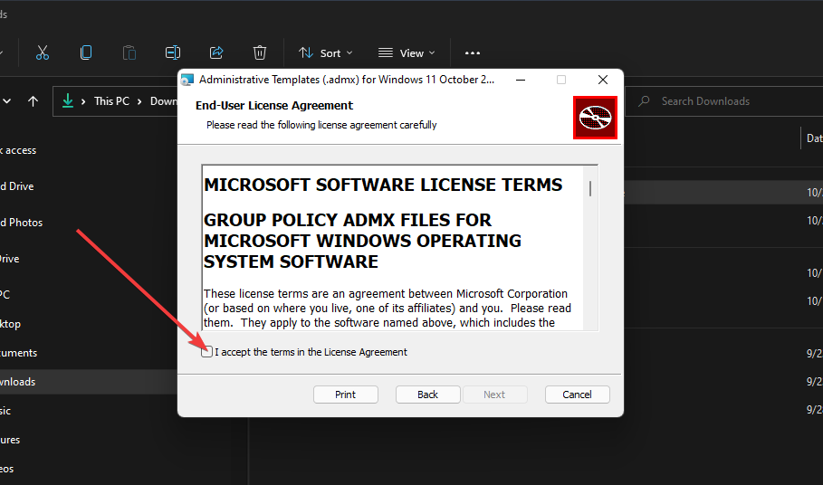 Win11ʽ װADMX ģļ