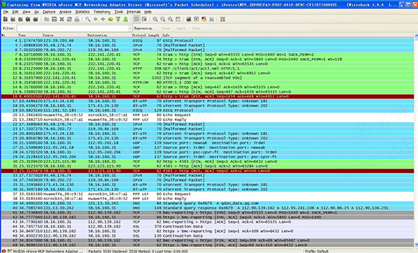 Wireshark v3.4.9İ