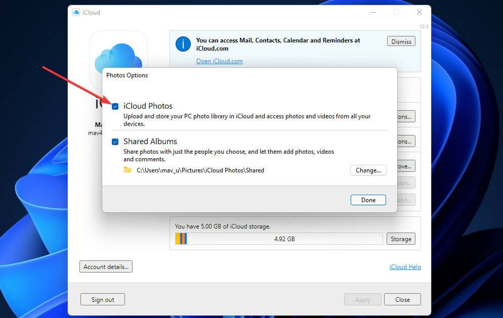 iPhone ļ Win11 iCloud ͬļ