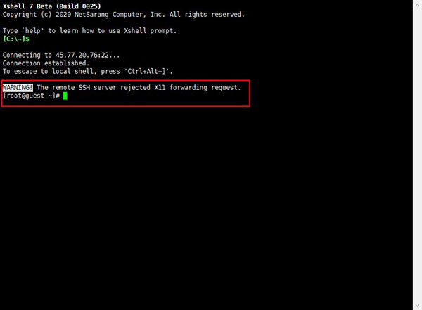 XShell7 v7.0.73.0°