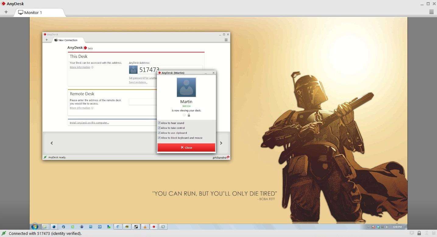 AnyDesk v7.0.3 °